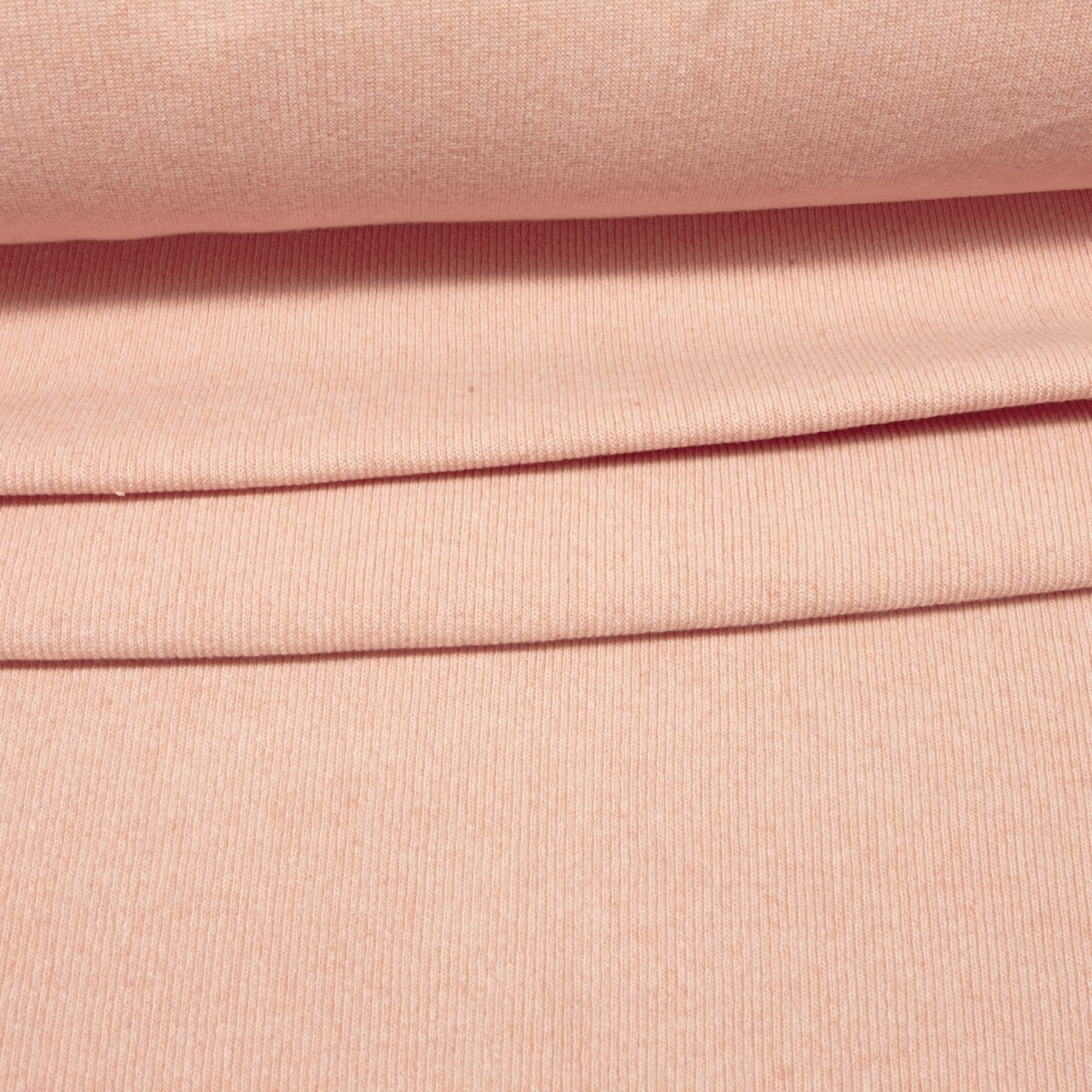 Wool Ribbing / Rib Knit (CG®) - Pink (fold)
