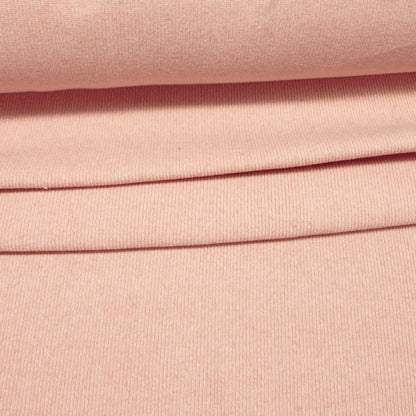 Wool Ribbing / Rib Knit (CG®) - Pink (fold)