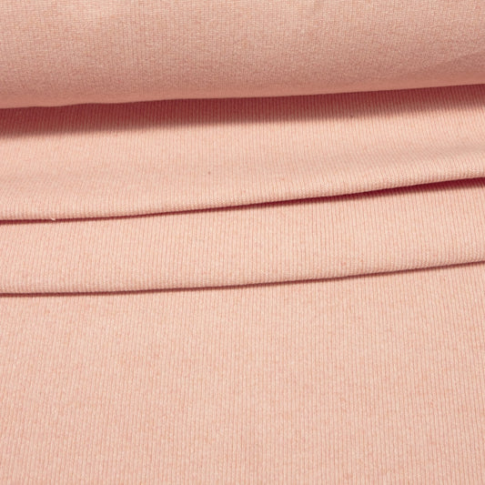 Wool Ribbing / Rib Knit (CG®) - Pink (fold)