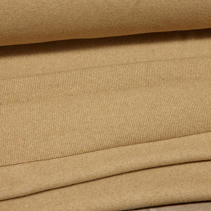 Wool Ribbing / Rib Knit (CG®) - Sand (fold)
