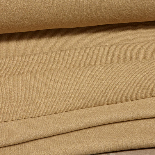 Wool Ribbing / Rib Knit (CG®) - Sand (fold)