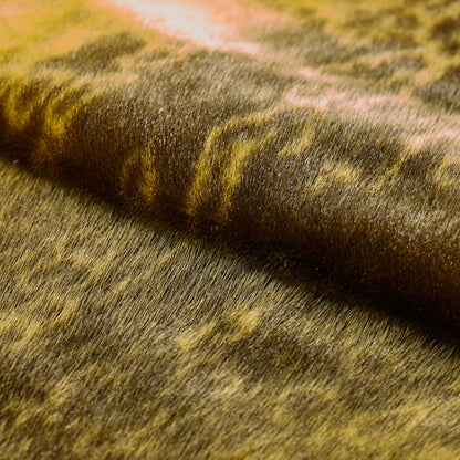 Dyed Ring Seal Skin - Klondike Gold (detail)