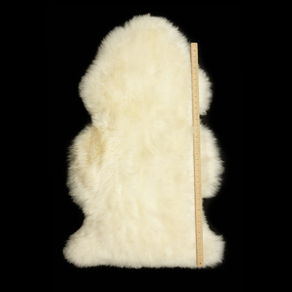 Sheepskin Rug (Long Hair) - sizing