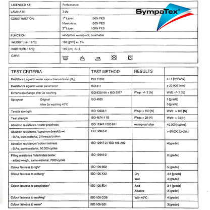 SympaTex® L1313 Spec Sheet