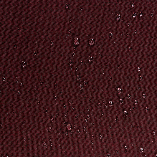 Textured Poly Melange - Burgundy