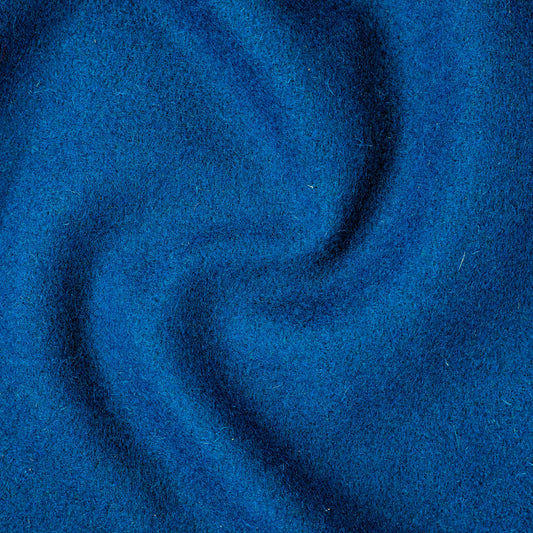 Wool Melton Royal Blue