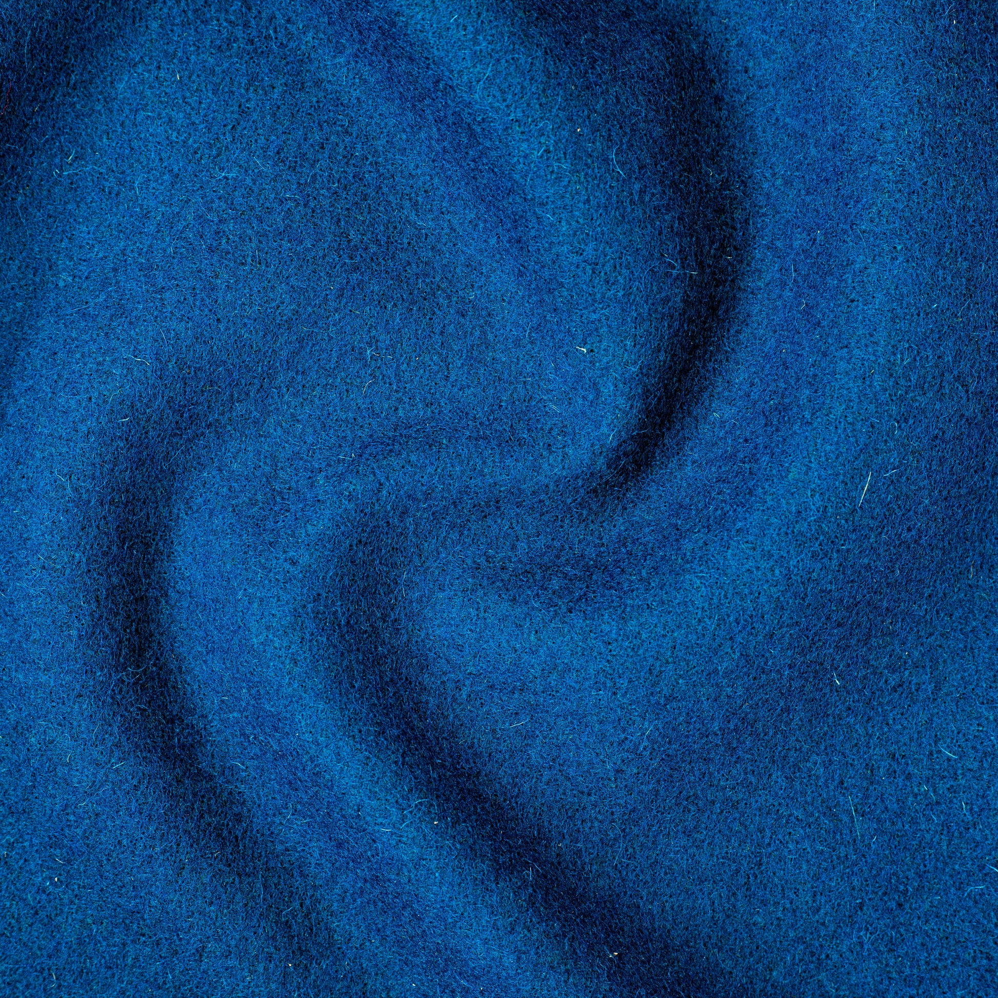 Wool Melton Royal Blue