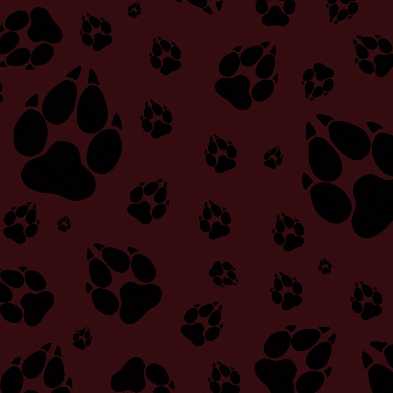 Commander® Wolf Tracks - Burgundy