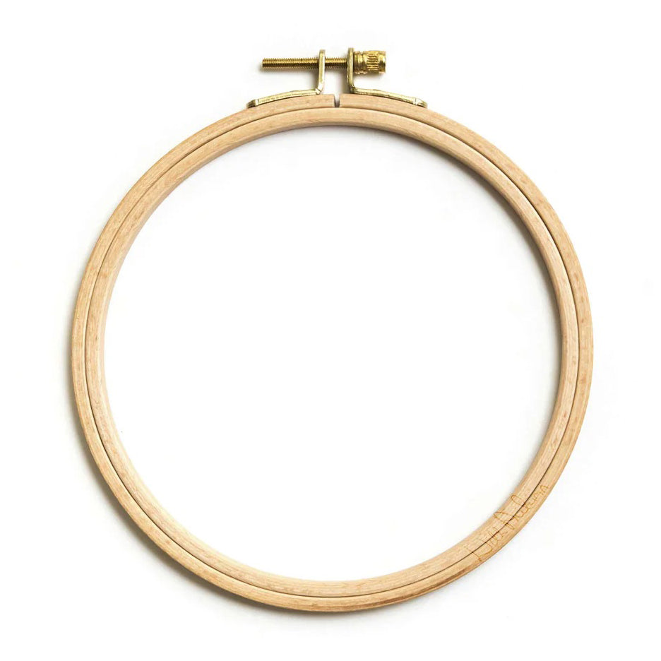 Embroidery Hoop (Wood) - single