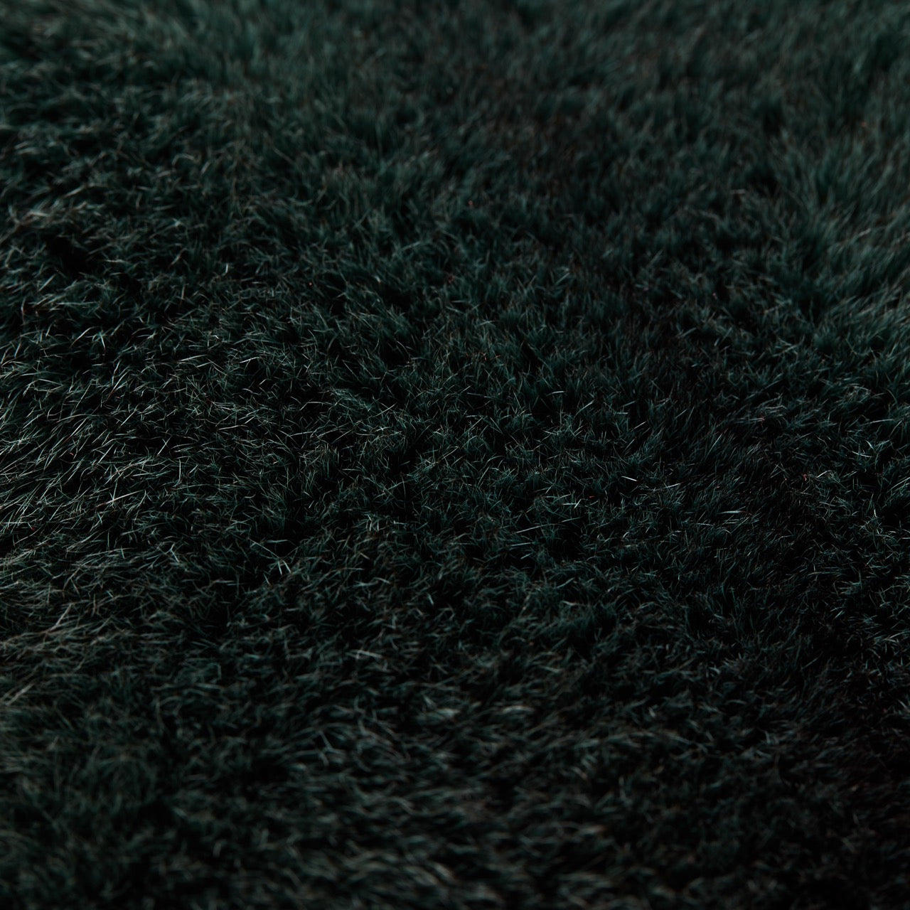 Dyed Norweigan Blue Fox Fur - Algonquin Green (detail)