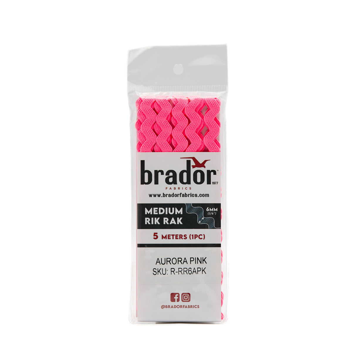 Rik Rak - Aurora Pink – Brador Fabrics