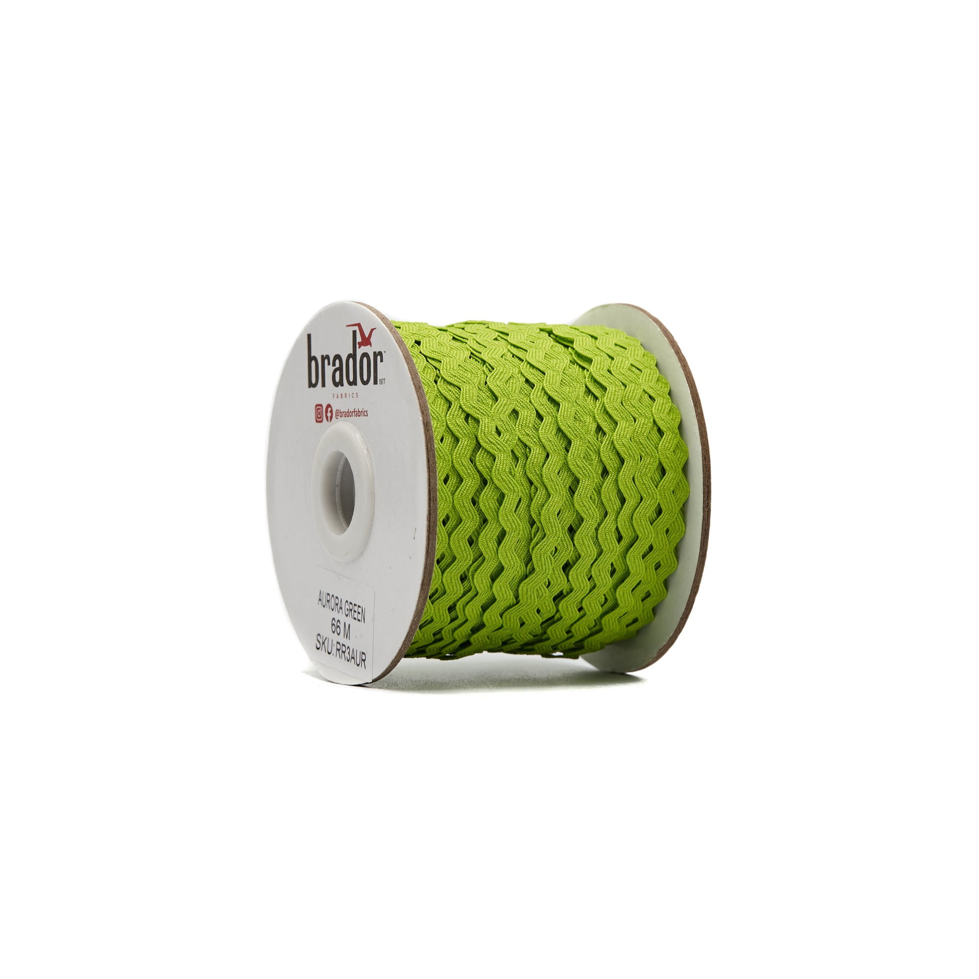 Rik Rak - Aurora Green 3mm Roll