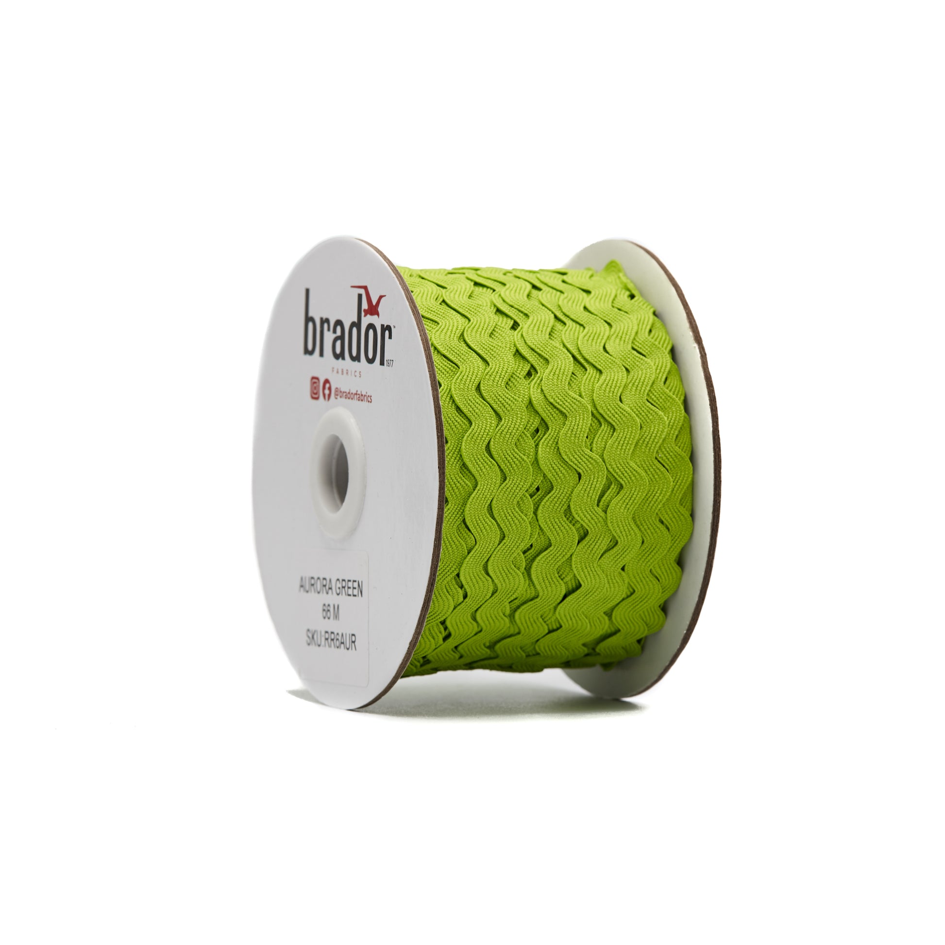 Rik Rak - Aurora Green 6mm Roll
