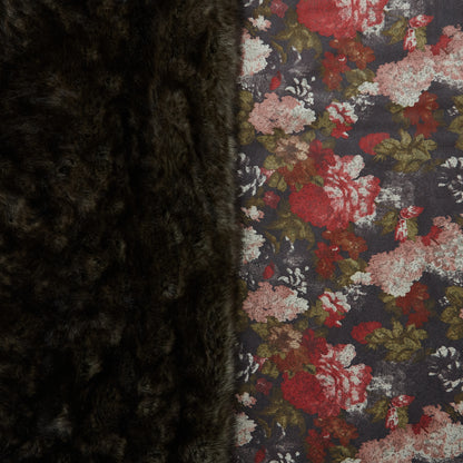 Faux Fur - Brown Bear (backing)