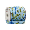 Biais Floral - Bleu