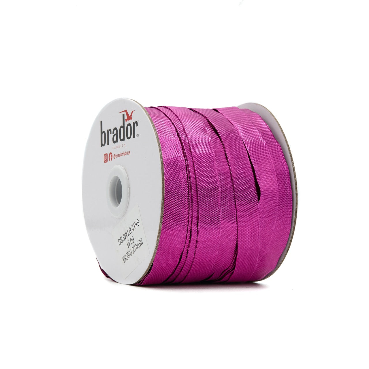 Bias Tape - Metallic Fuschia (roll)