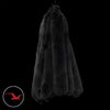 Dyed Norwegian Blue Fox Fur - Charcoal