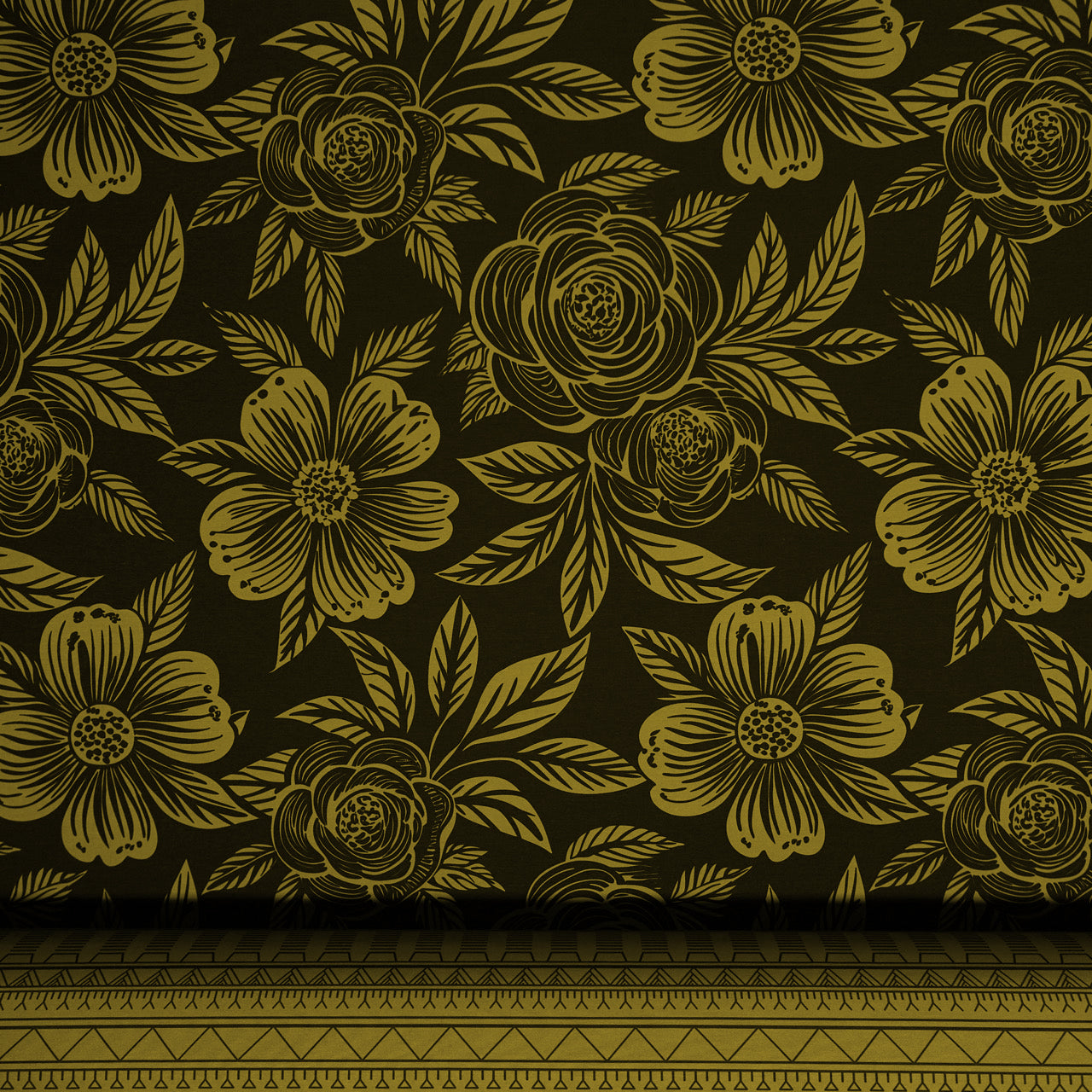 Commander® Western Floral - Mustard