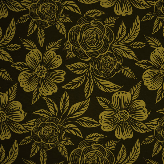 Commander® Western Floral - Mustard