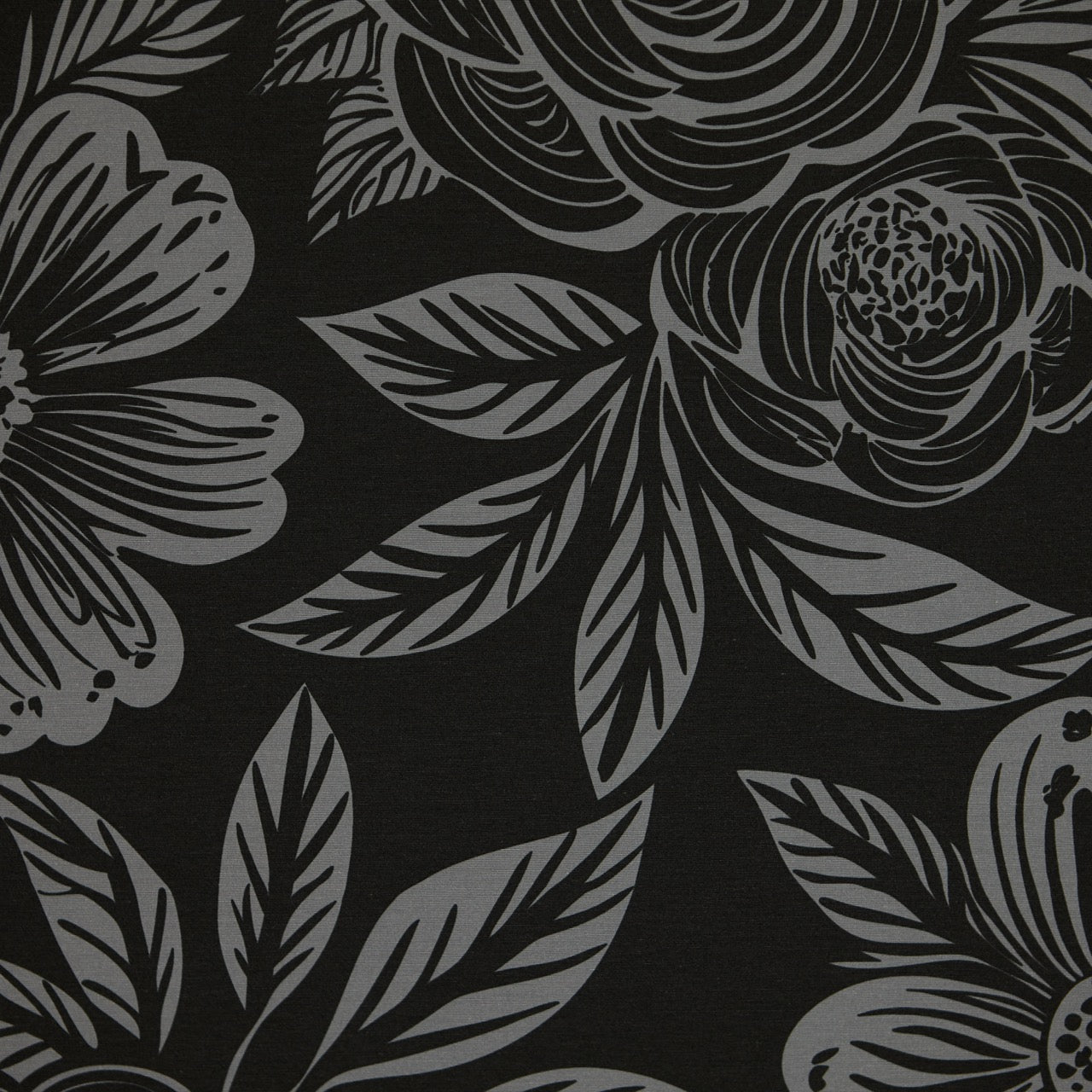 Commander® Western Floral - Pewter (detail)