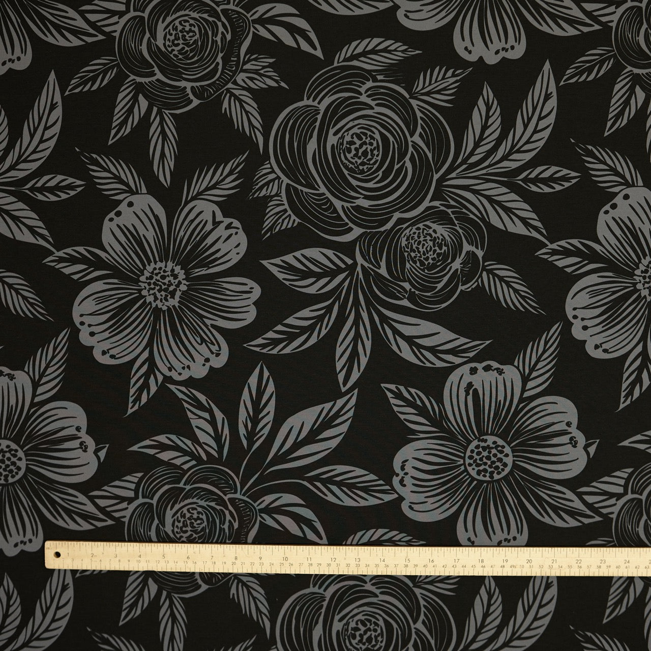 Commander® Western Floral - Pewter (sizing)