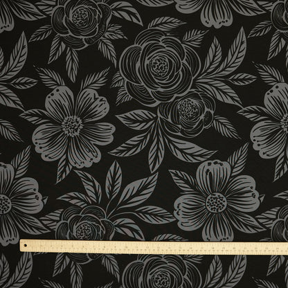 Commander® Western Floral - Pewter (sizing)