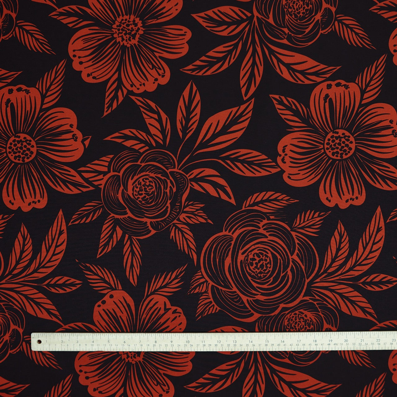 Commander® Western Floral - Red Jasper (sizing)
