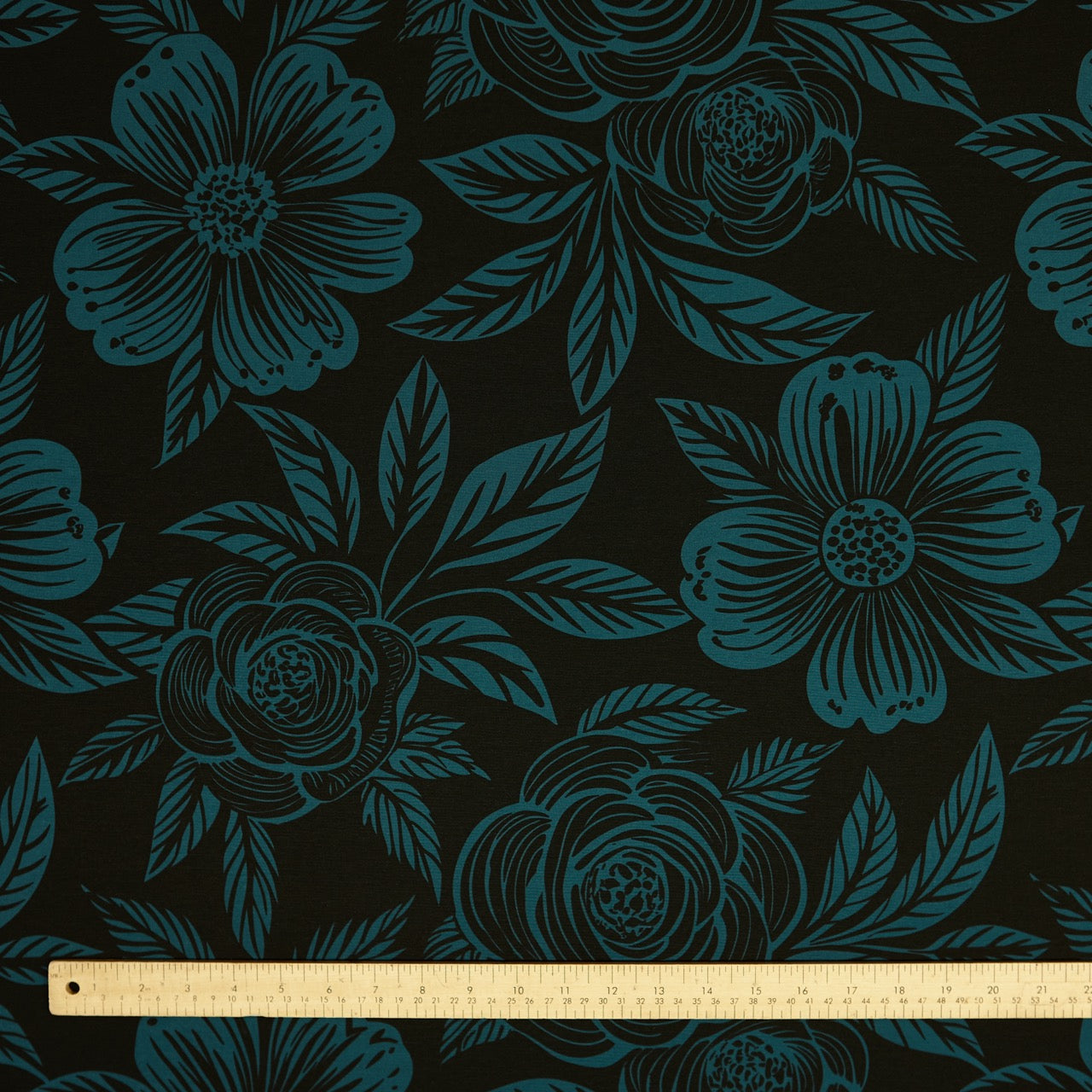 Commander® Western Floral - Turquoise (sizing)