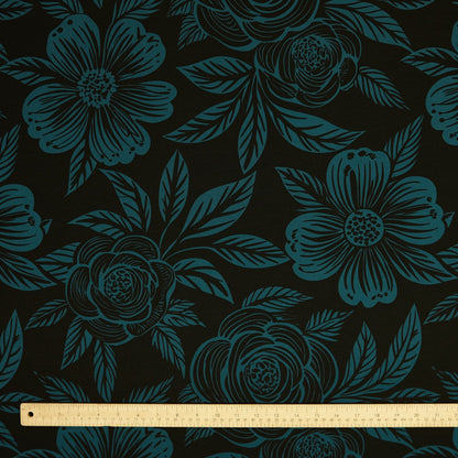 Commander® Western Floral - Turquoise (sizing)