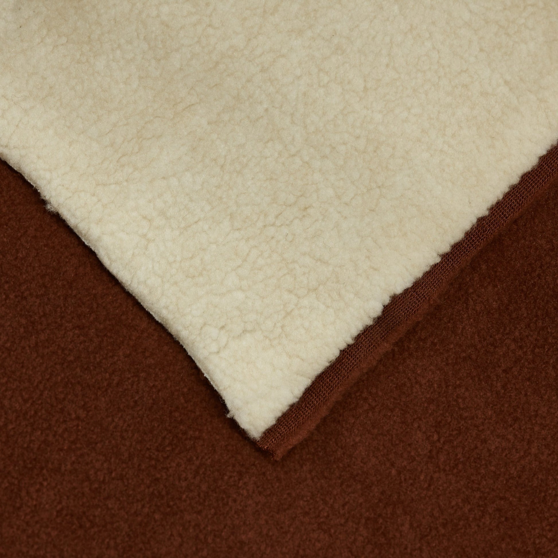 Bonded Sherpa Lining - 450 gsm - Copper (b)