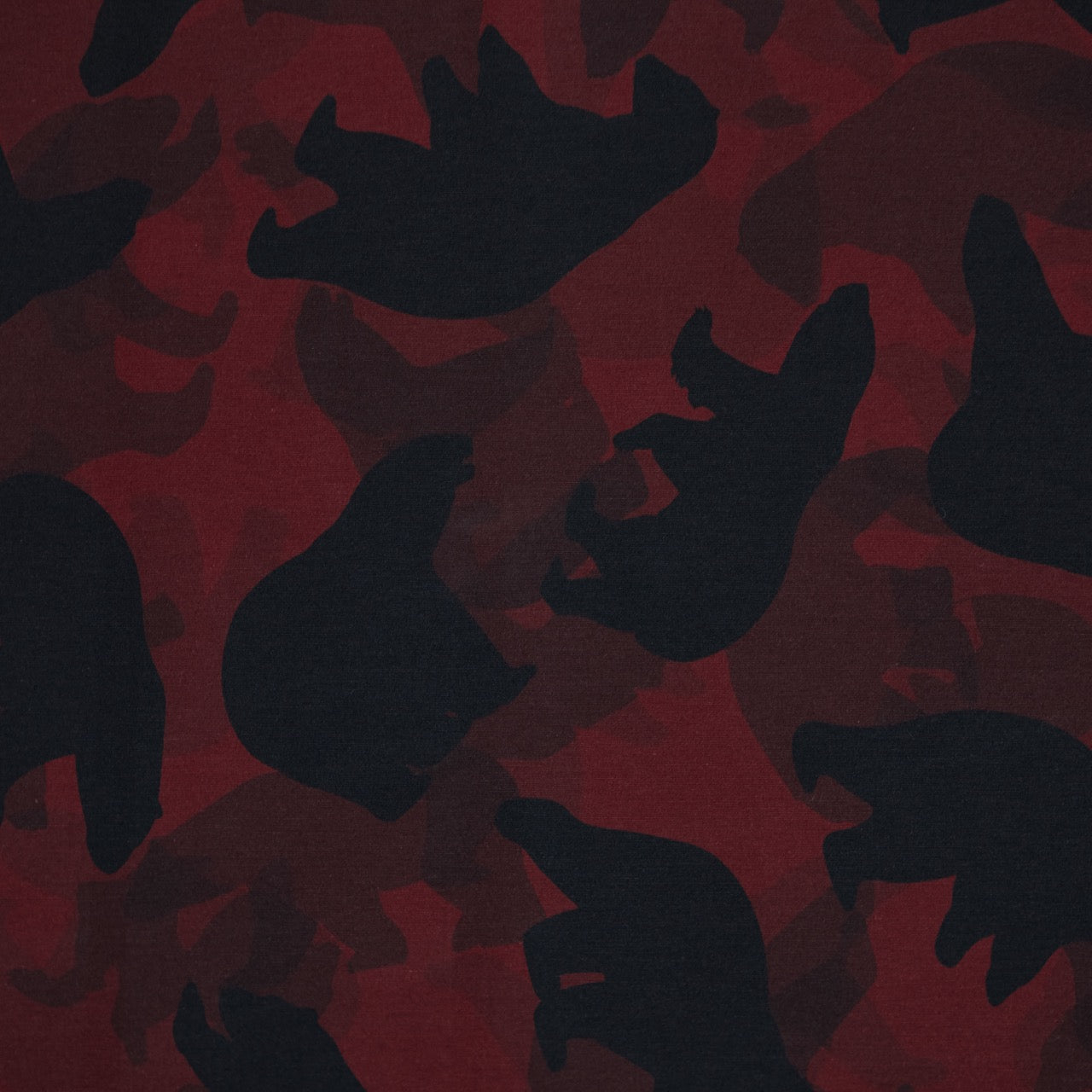 Commander® Polar Bear Camo - Burgundy (detail)