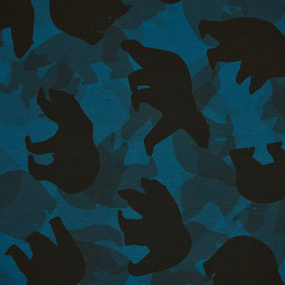 Commander® Polar Bear Camo - Teal (detail)