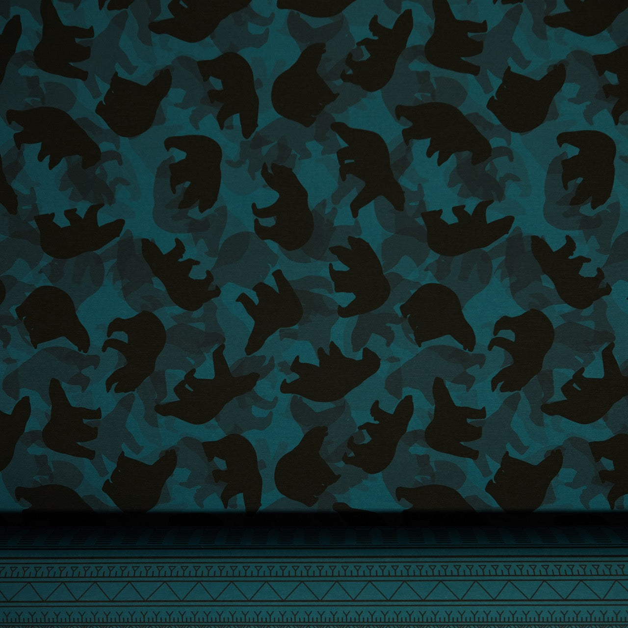 Commander® Polar Bear Camo - Turquoise (Tunniit back)