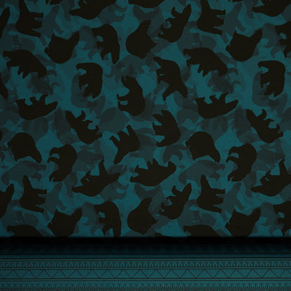 Commander® Polar Bear Camo - Turquoise (Tunniit back)