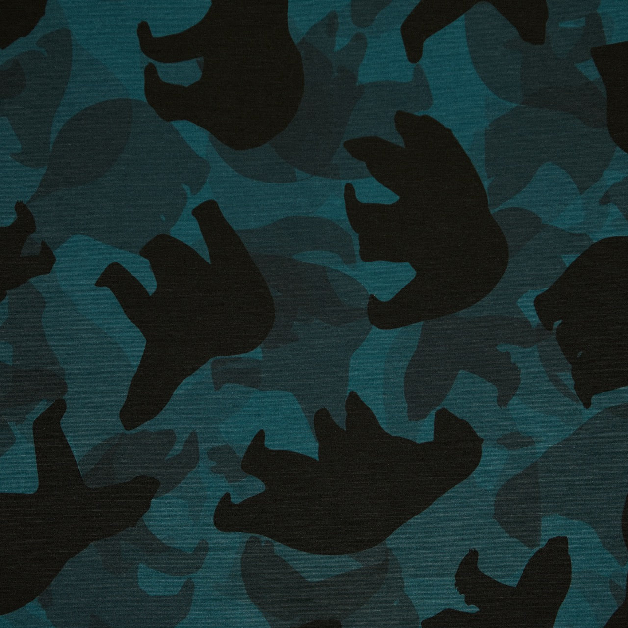 Commander® Polar Bear Camo - Turquoise (detail)