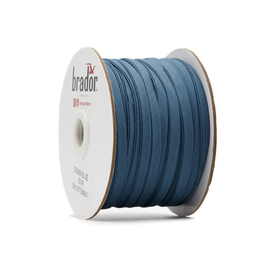 Bias Tape - Denim Blue 7mm (roll)