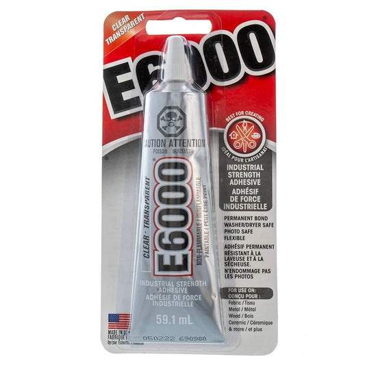 E-6000 Crafting Glue (Clear) - 2 fl oz (59ml)