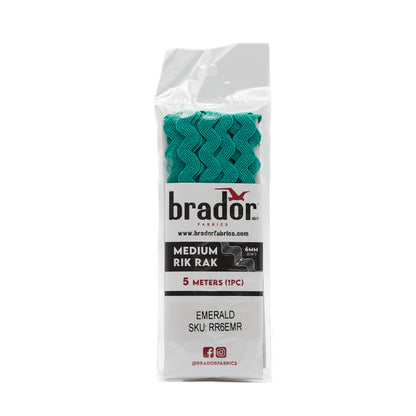 Rik Rak - Emerald 6mm Pack