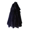 Dyed Norwegian Blue Fox Fur - Atlantic Navy