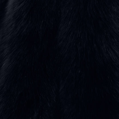 Dyed Norweigan Blue Fox Fur - Atlantic Navy (detail)