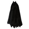 Dyed Norwegian Blue Fox Fur - Black