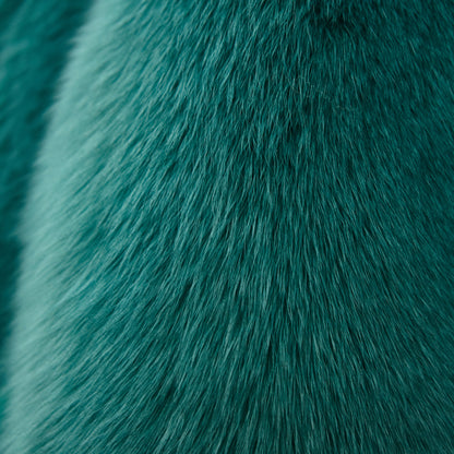 Dyed Shadow Fox Fur - Emerald (detail)