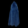 Fourrure de Renard Ombre Teintée - Bleu Royal (Cobalt) 