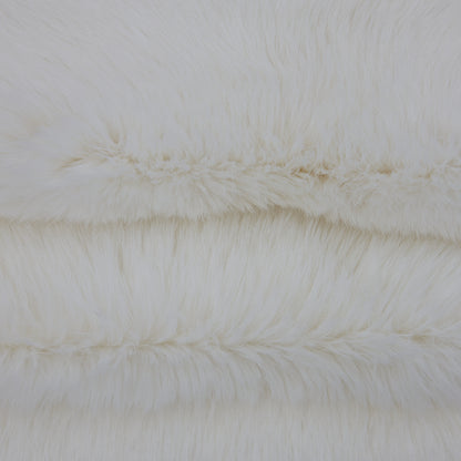 Rabbit Fur - White (XL) detail