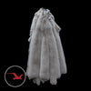 Fourrure de Renard Ombre Teintée - Gris Clair 