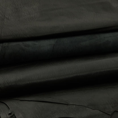 Harp Seal Leather - Black (fold)