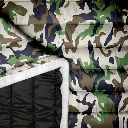 Quilted Holofill™ 2-Sided 13oz - CG® Camo - Hunter Green DPC