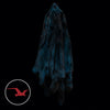 Fourrure de Renard Teintée Indigo (Blue Frost) - Sarcelle 