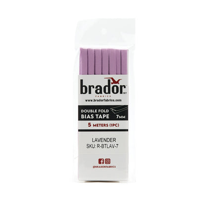 Bias Tape - Lavender 7mm (pack)