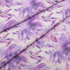 Floral Print Lambskin Leather - Water Lilly